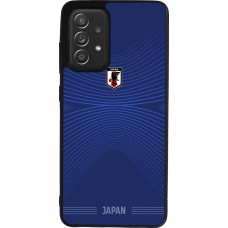 Samsung Galaxy A52 Case Hülle - Silikon schwarz Japan 2026 personalisierbares Fussballtrikot