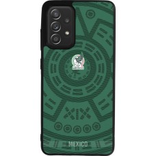 Coque Samsung Galaxy A52 - Silicone rigide noir Maillot de football Mexique 2026 personnalisable