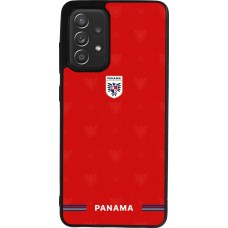 Coque Samsung Galaxy A52 - Silicone rigide noir Maillot de football Panama 2026 personnalisable