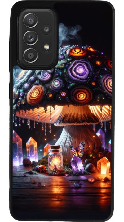 Samsung Galaxy A52 Case Hülle - Silikon schwarz Halloween Zaubertrank Magie