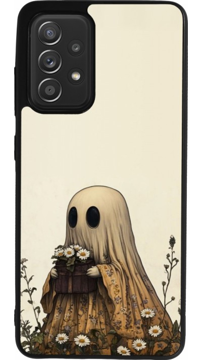Samsung Galaxy A52 Case Hülle - Silikon schwarz Halloween 2025 Ghost gardener