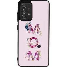 Samsung Galaxy A52 Case Hülle - Silikon schwarz Mom 2024 girly mom