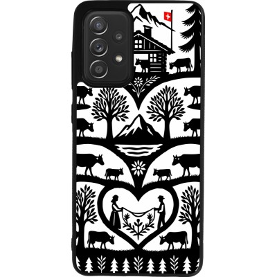 Samsung Galaxy A52 Case Hülle - Silikon schwarz Poya Schweiz 2