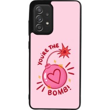 Coque Samsung Galaxy A52 - Silicone rigide noir Saint Valentines Day 26 You are the bomb