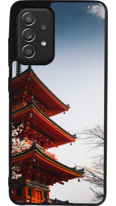 Samsung Galaxy A52 Case Hülle - Silikon schwarz Spring 23 Japan