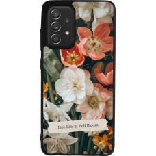 Coque Samsung Galaxy A52 - Silicone rigide noir Full Bloom Spring 2026