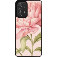 Samsung Galaxy A52 Case Hülle - Silikon schwarz Just Bloom Spring 2026