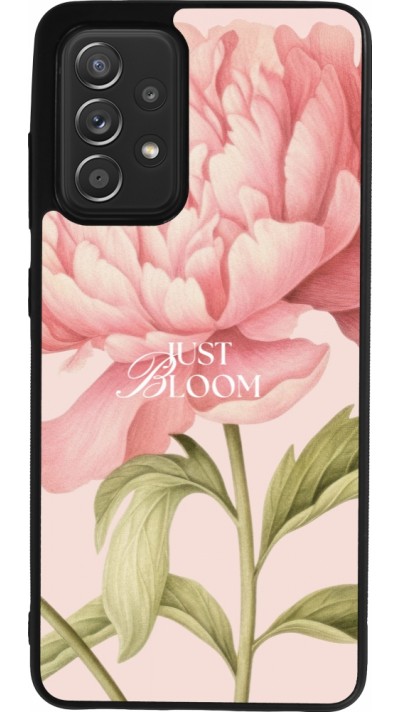 Samsung Galaxy A52 Case Hülle - Silikon schwarz Just Bloom Spring 2026