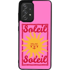 Coque Samsung Galaxy A52 - Silicone rigide noir Sun sun 2026