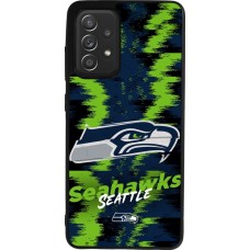 Coque Samsung Galaxy A52 - Silicone rigide noir Super Bowl 26 Seattle 2