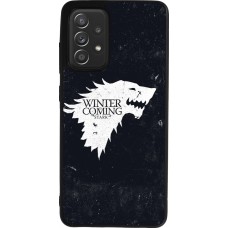 Samsung Galaxy A52 Case Hülle - Silikon schwarz Winter is coming Stark