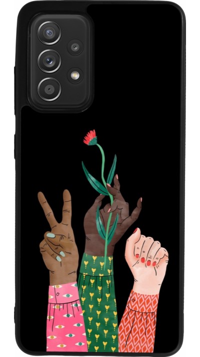 Coque Samsung Galaxy A52 - Silicone rigide noir Womens day 2026 2