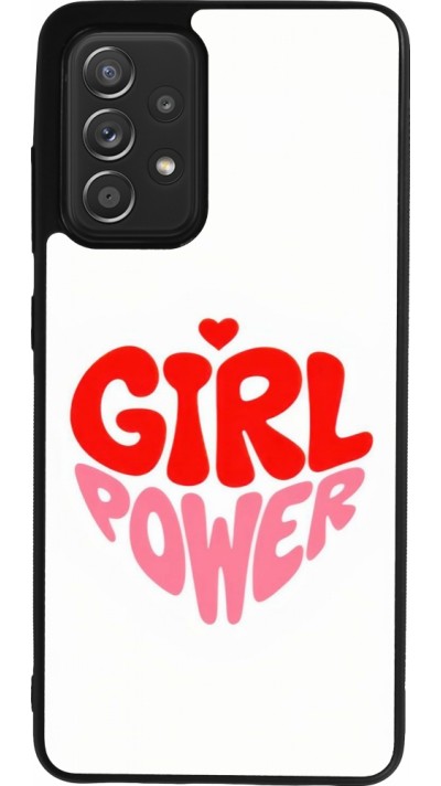 Coque Samsung Galaxy A52 - Silicone rigide noir Womens day 2026 6