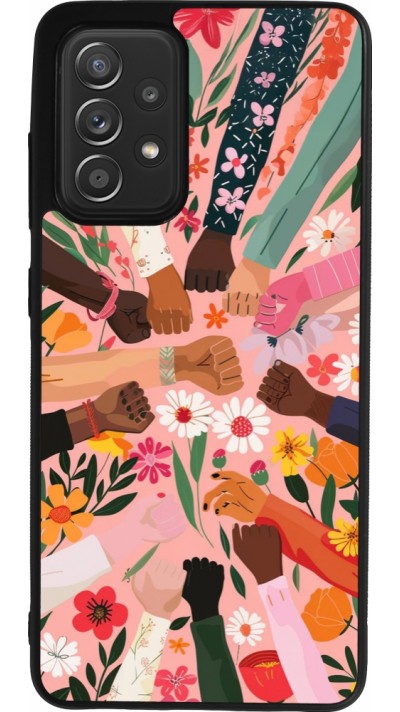 Coque Samsung Galaxy A52 - Silicone rigide noir Womens day 2026 8