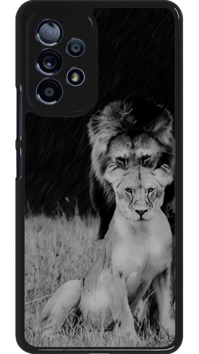 Samsung Galaxy A53 5G Case Hülle - Angry lions