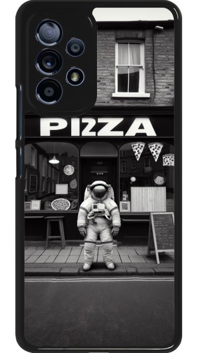 Samsung Galaxy A53 5G Case Hülle - Astronaut vor einer Pizzeria
