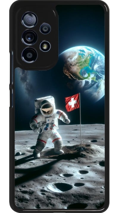 Samsung Galaxy A53 5G Case Hülle - Astro Schweiz auf dem Mond