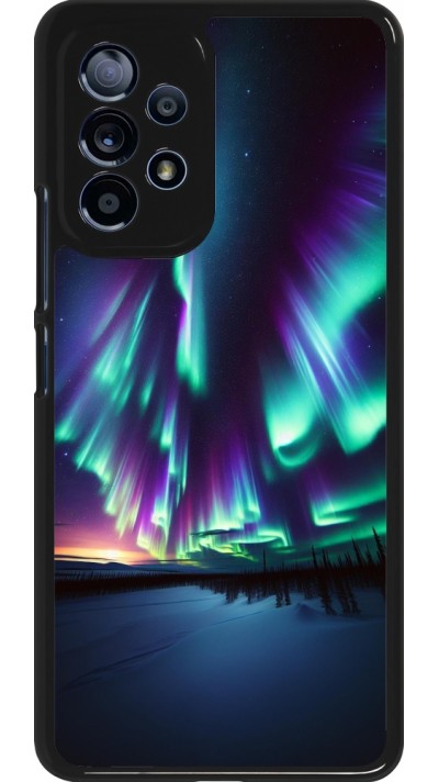 Coque Samsung Galaxy A53 5G - Aurore Boréale Étincelante