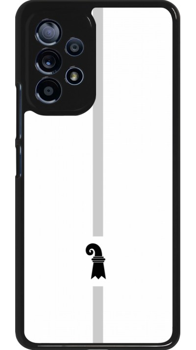 Samsung Galaxy A53 5G Case Hülle - Kanton BS weiss