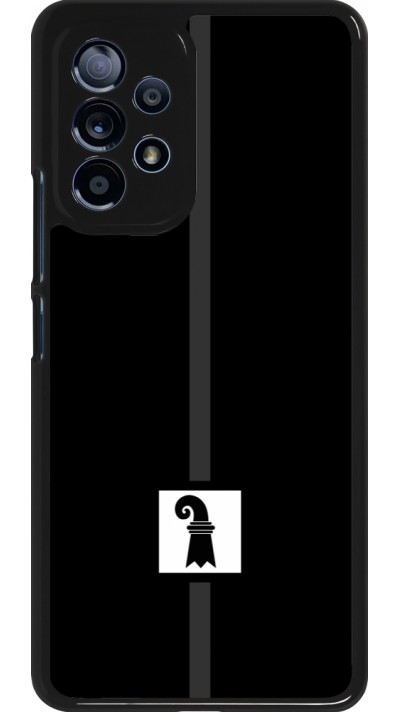 Samsung Galaxy A53 5G Case Hülle - Kanton BS schwarz