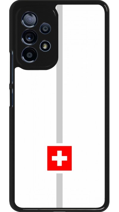 Samsung Galaxy A53 5G Case Hülle - Kanton CH weiss