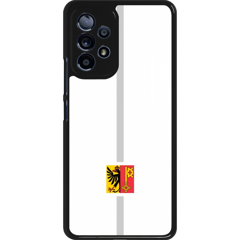 Samsung Galaxy A53 5G Case Hülle - Kanton GE weiss