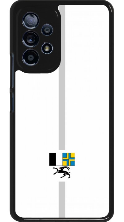Samsung Galaxy A53 5G Case Hülle - Kanton GR weiss