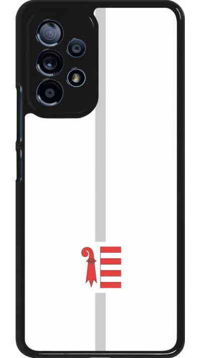 Samsung Galaxy A53 5G Case Hülle - Kanton JU weiss