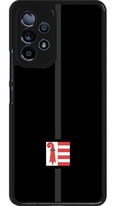 Samsung Galaxy A53 5G Case Hülle - Kanton JU schwarz