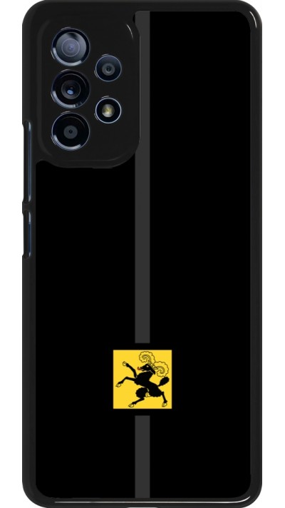 Samsung Galaxy A53 5G Case Hülle - Kanton SH schwarz