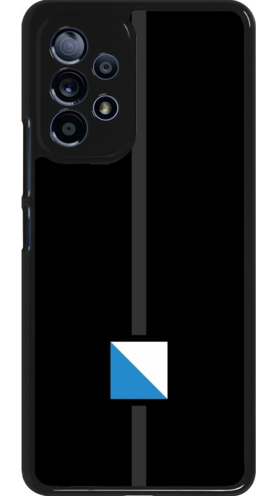 Samsung Galaxy A53 5G Case Hülle - Kanton ZH schwarz