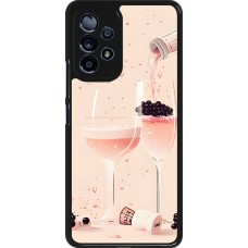 Samsung Galaxy A53 5G Case Hülle - Champagne Pouring Pink