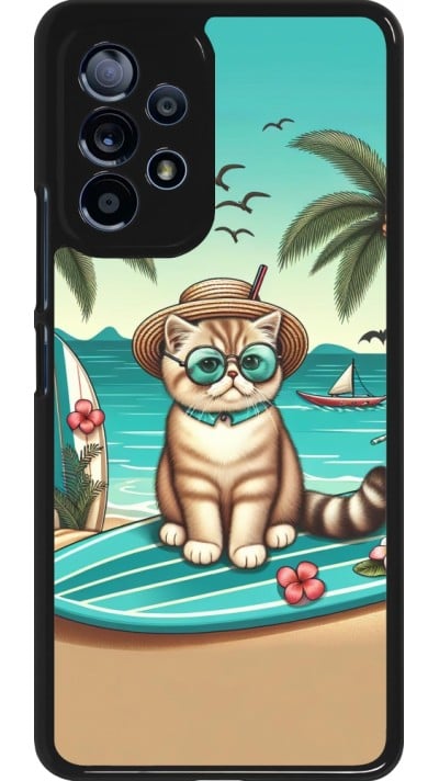 Coque Samsung Galaxy A53 5G - Chat Surf Style