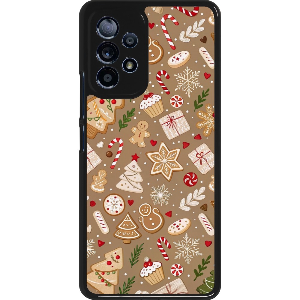 Coque Samsung Galaxy A53 5G - Christmas 25 Pattern Ginger Cookie