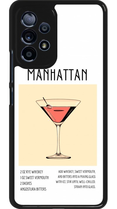 Coque Samsung Galaxy A53 5G - Cocktail recette Manhattan