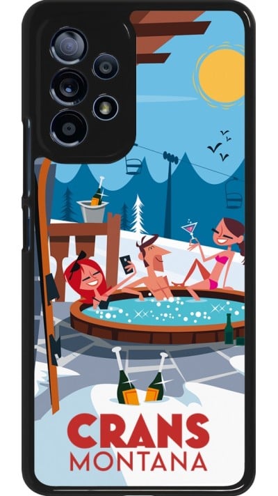 Samsung Galaxy A53 5G Case Hülle - Crans-Montana Mountain Jacuzzi