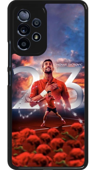 Samsung Galaxy A53 5G Case Hülle - Djokovic 23 Grand Slam