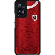 Coque Samsung Galaxy A53 5G - Maillot de football Autriche personnalisable