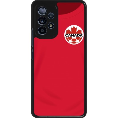 Coque Samsung Galaxy A53 5G - Maillot de football Canada 2022 personnalisable