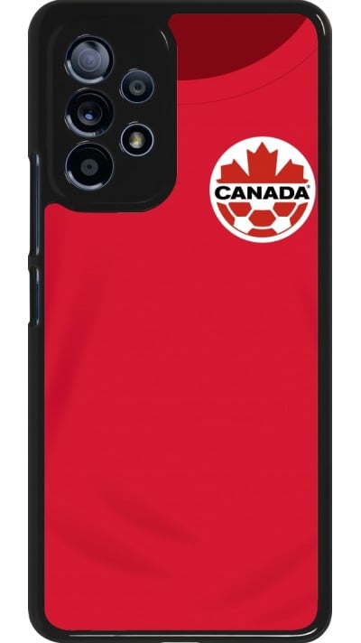 Coque Samsung Galaxy A53 5G - Maillot de football Canada 2022 personnalisable