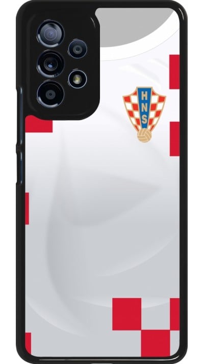 Samsung Galaxy A53 5G Case Hülle - Kroatien 2022 personalisierbares Fussballtrikot
