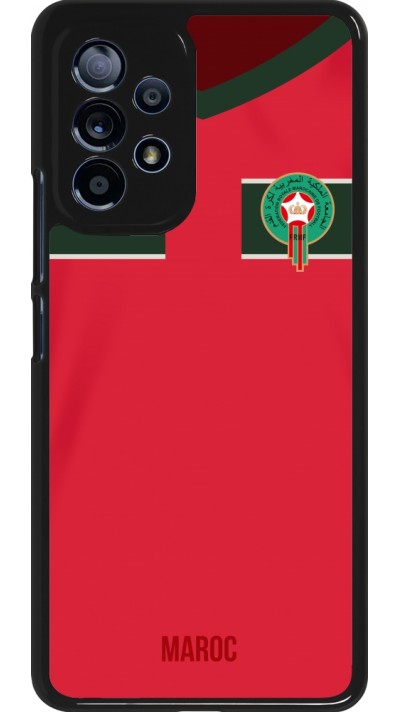 Coque Samsung Galaxy A53 5G - Maillot de football Maroc 2022 personnalisable