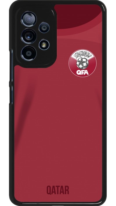 Coque Samsung Galaxy A53 5G - Maillot de football Qatar 2022 personnalisable