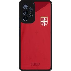 Coque Samsung Galaxy A53 5G - Maillot de football Serbie 2022 personnalisable