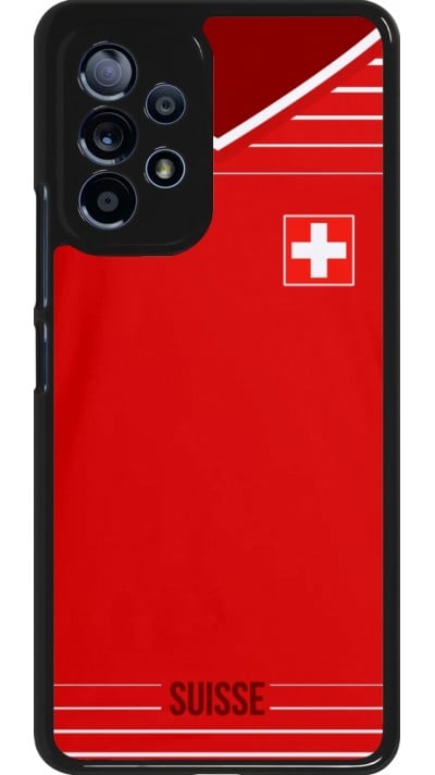 Samsung Galaxy A53 5G Case Hülle - Football shirt Switzerland 2022