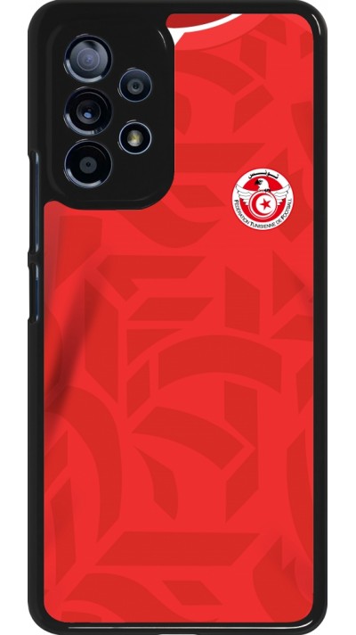 Coque Samsung Galaxy A53 5G - Maillot de football Tunisie 2022 personnalisable