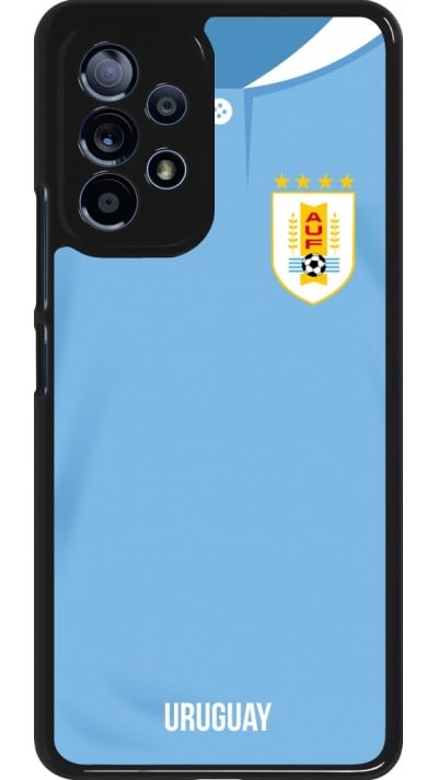 Coque Samsung Galaxy A53 5G - Maillot de football Uruguay 2022 personnalisable