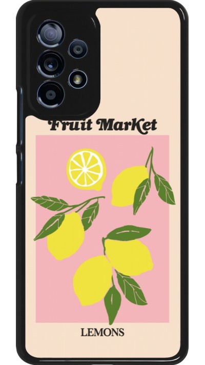 Coque Samsung Galaxy A53 5G - Fruit market lemons 2026