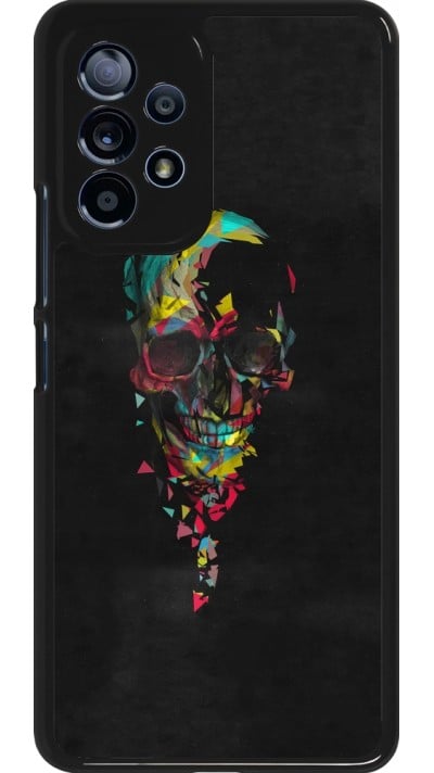 Samsung Galaxy A53 5G Case Hülle - Halloween 22 colored skull