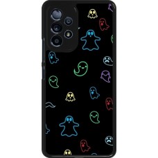 Coque Samsung Galaxy A53 5G - Halloween 2024 colorful ghosts